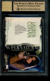 2008 Supernatural S3 Autograph Lauren Cohan as Bela Talbot Auto BGS 9.5/10